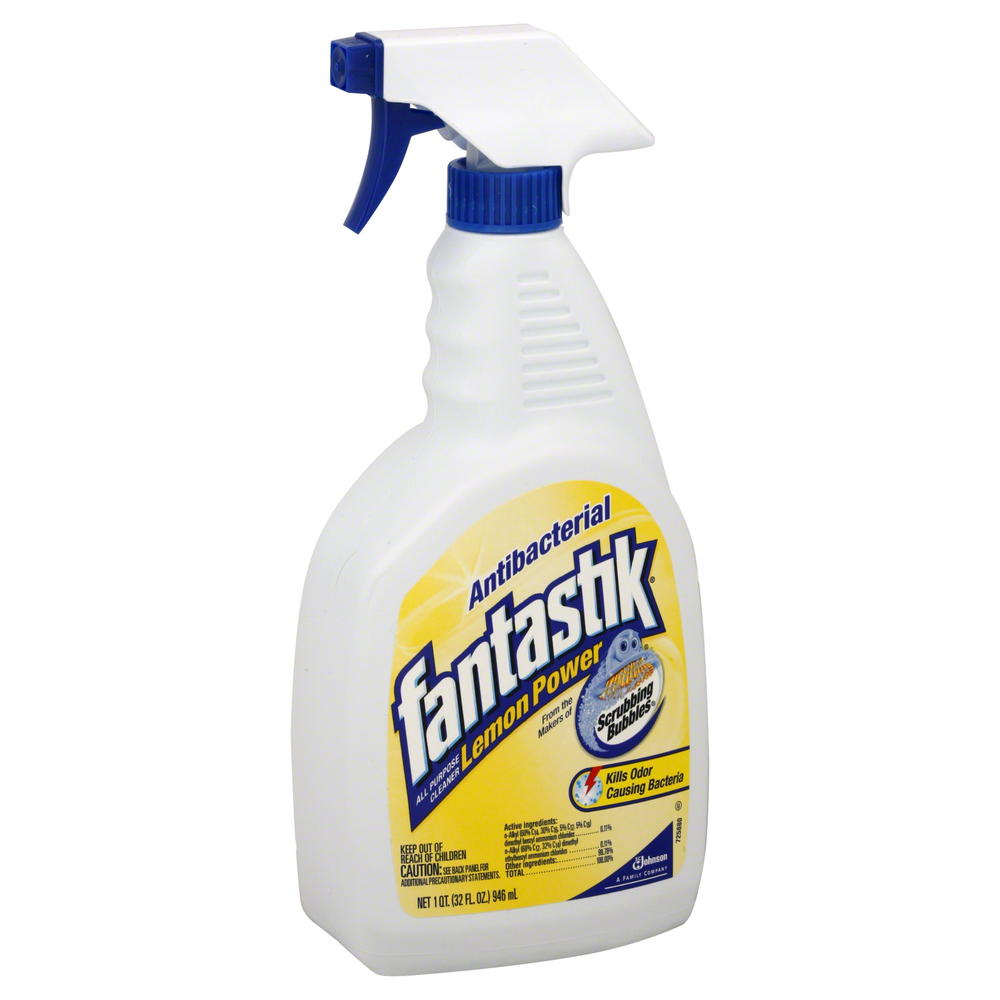 Fantastik Scrubbing Bubbles® Lemon Power All Purpose Cleaner 32 fl. oz. Trigger Spray