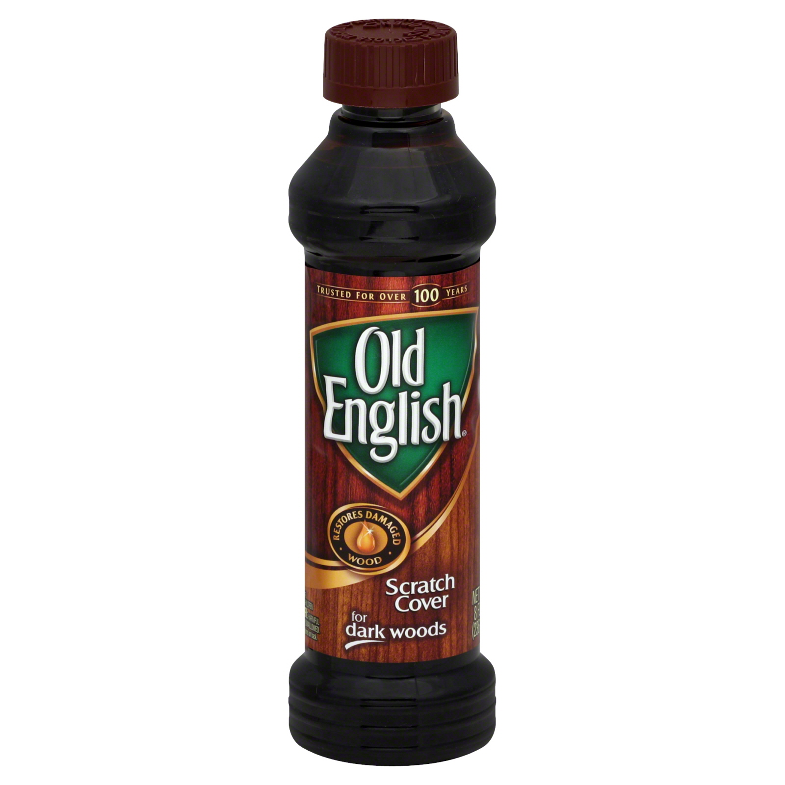 Old English Scratch Cover, For Dark Woods, 8 fl oz (236 ml)