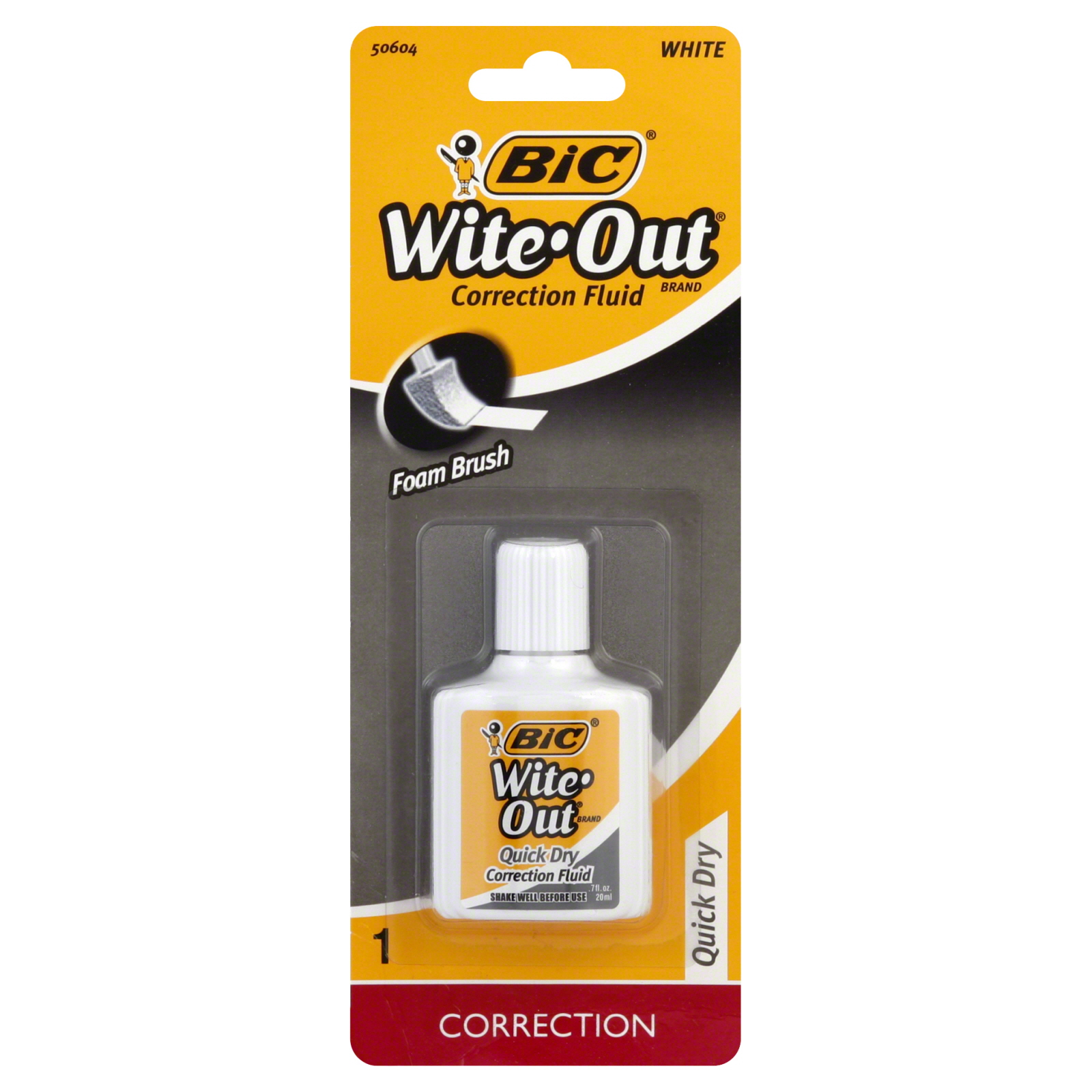 Wite-Out WOFQDP1-K-WHI Wite Out Quick Dry Correction Fluid