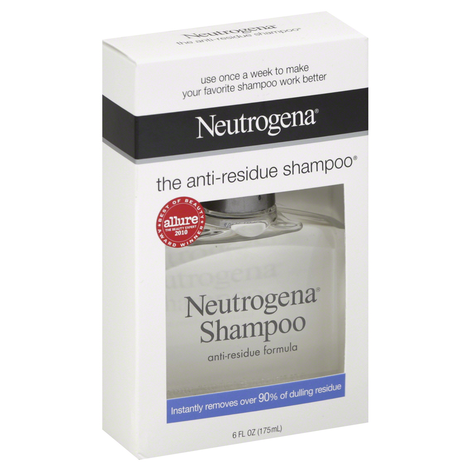 Neutrogena Shampoo, Anti-Residue Formula, 6 fl oz (175 ml)