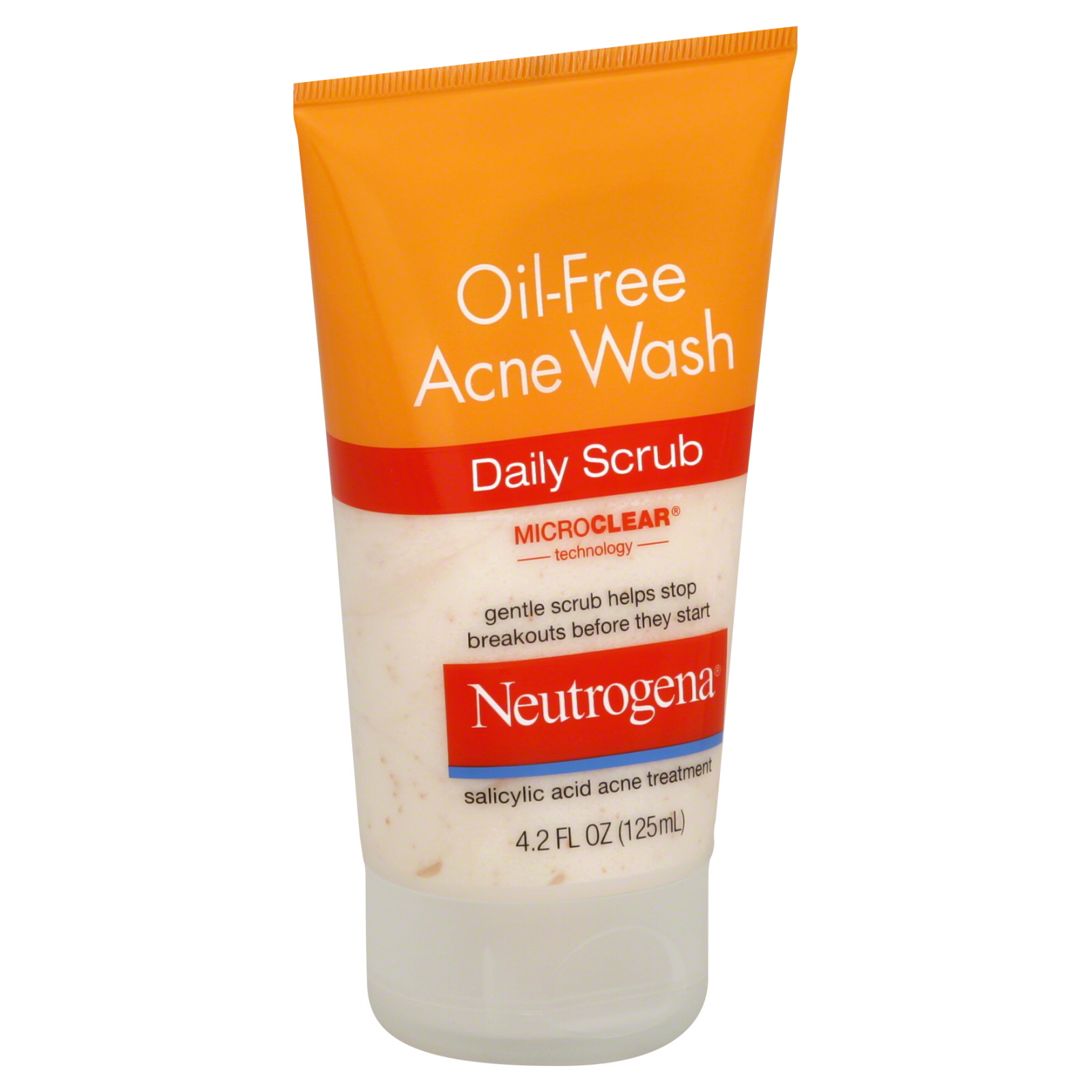 Neutrogena Oil-Free Acne Wash Daily Scrub - 4.2 Fluid Ounce