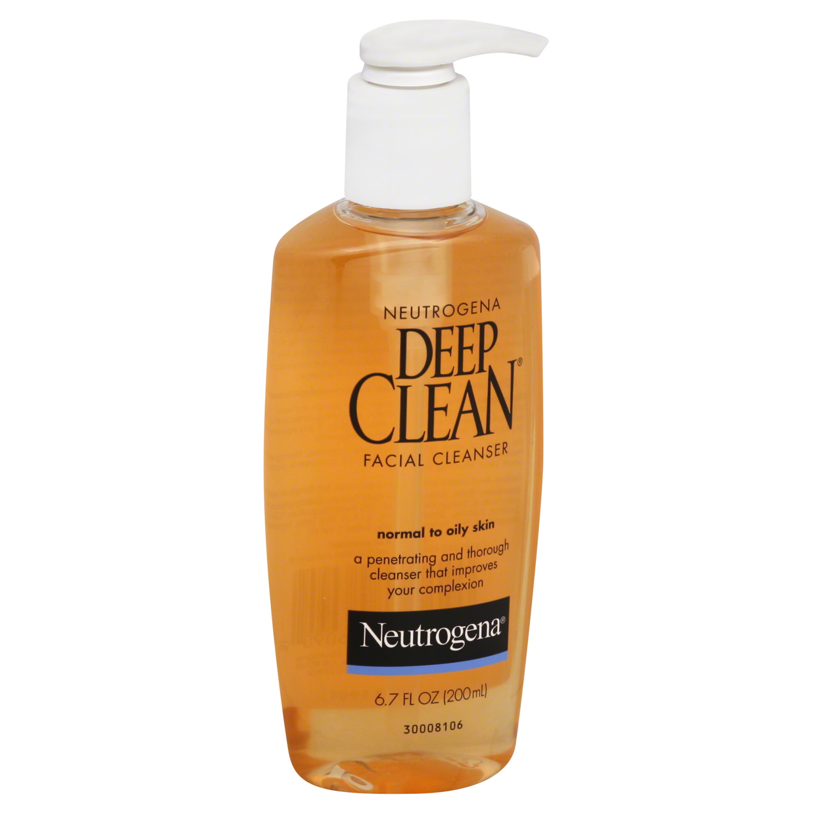 Neutrogena Deep Clean Facial Cleanser 6.7 fl oz product package