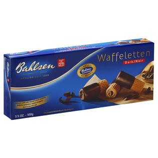 Bahlsen Wafer Rolls, Dark Chocolate Dipped, Waffeletten, 3 ...