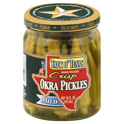 Talk O' Texas Mild Okra Pickles