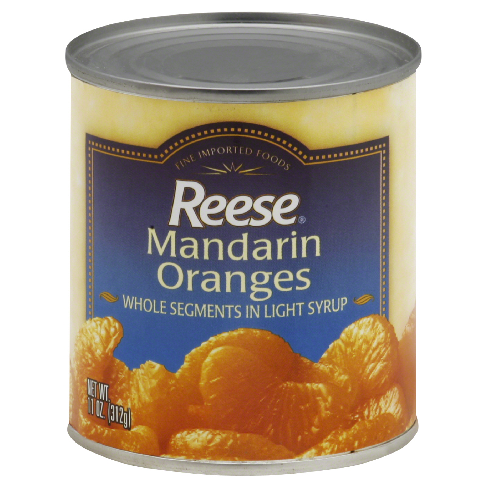 Reese Mandarin Oranges, Whole Segments in Light Syrup, 11 oz (312 g)