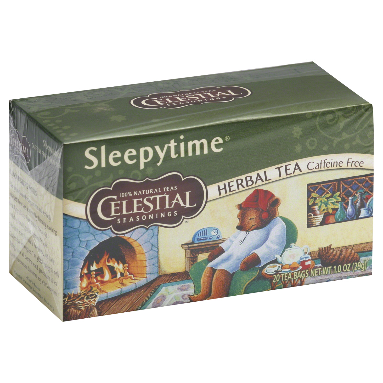 Celestial Seasonings Herbal Tea, Caffeine Free, Sleepytime, 20 tea bags [1.0 oz (29 g)]