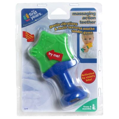 The First Years Star Teether with Massaging Action