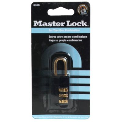 Master Lock 3/4 in. Set-Your-Own Combination Lock