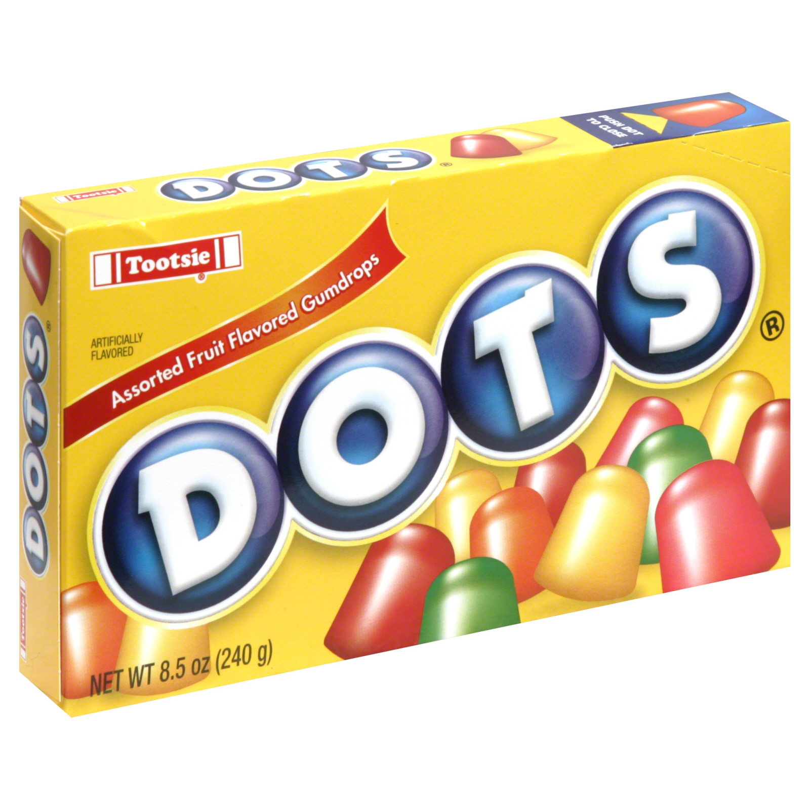 Dots Gumdrops, Assorted Fruit Flavor, 8.5 oz (240 g)