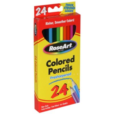 ColorKing 37019  Colored Pencils, 24 Count