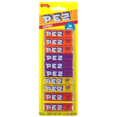 Pez Candy, Assorted, 10 packs (2.9 oz [82.2g])