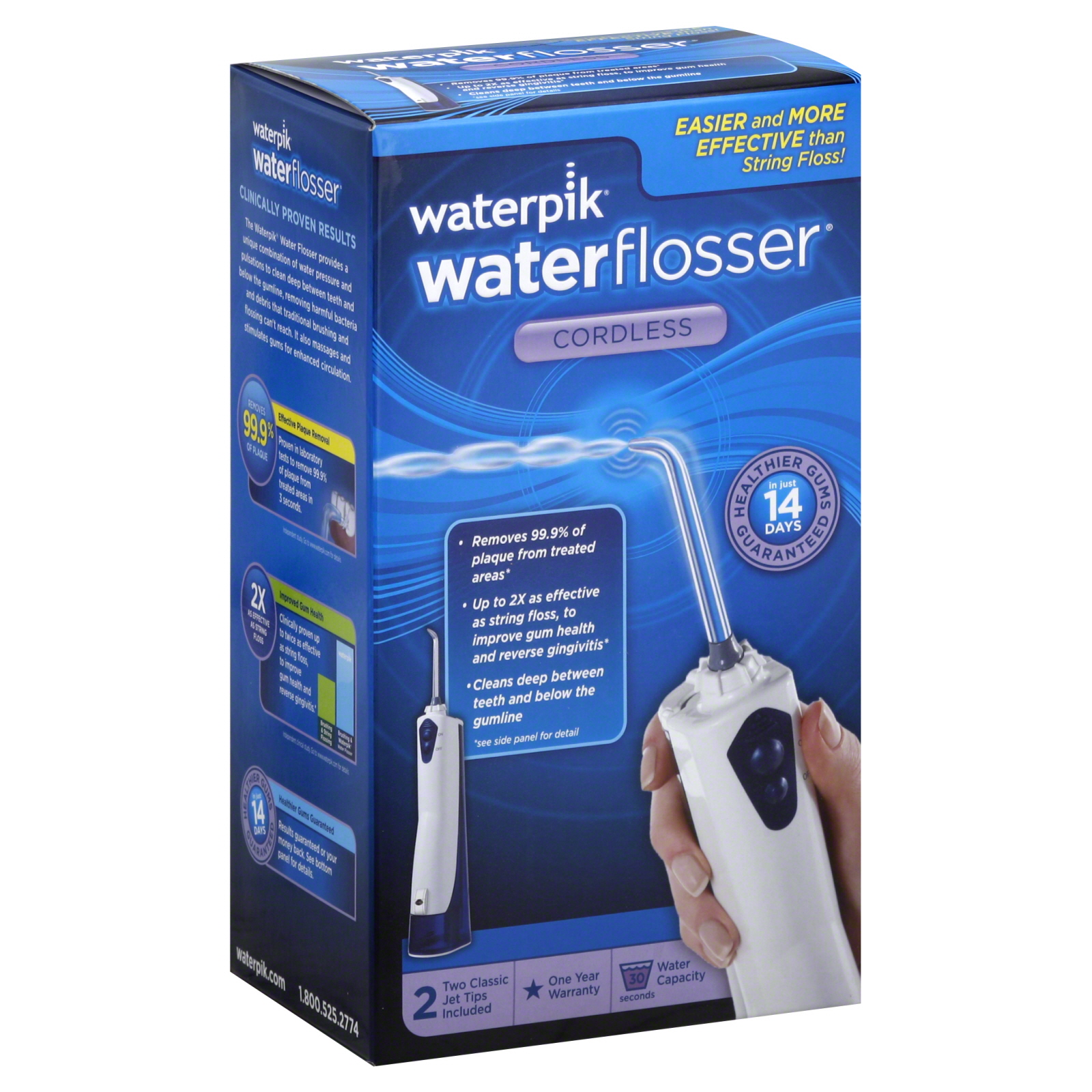 Waterpik Water Flosser, Cordless, 1 water flosser