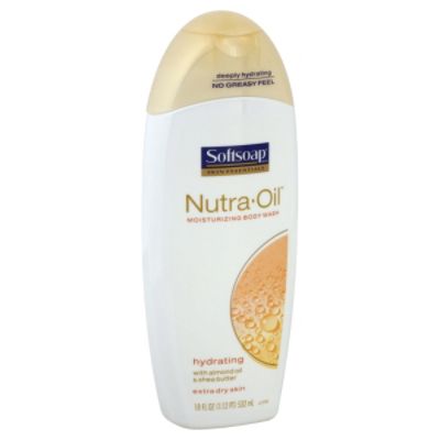 Softsoap Nutra-Oil Body Wash, Moisturizing, Extra Dry Skin, 18 fl oz (1.12 pt) 532 ml