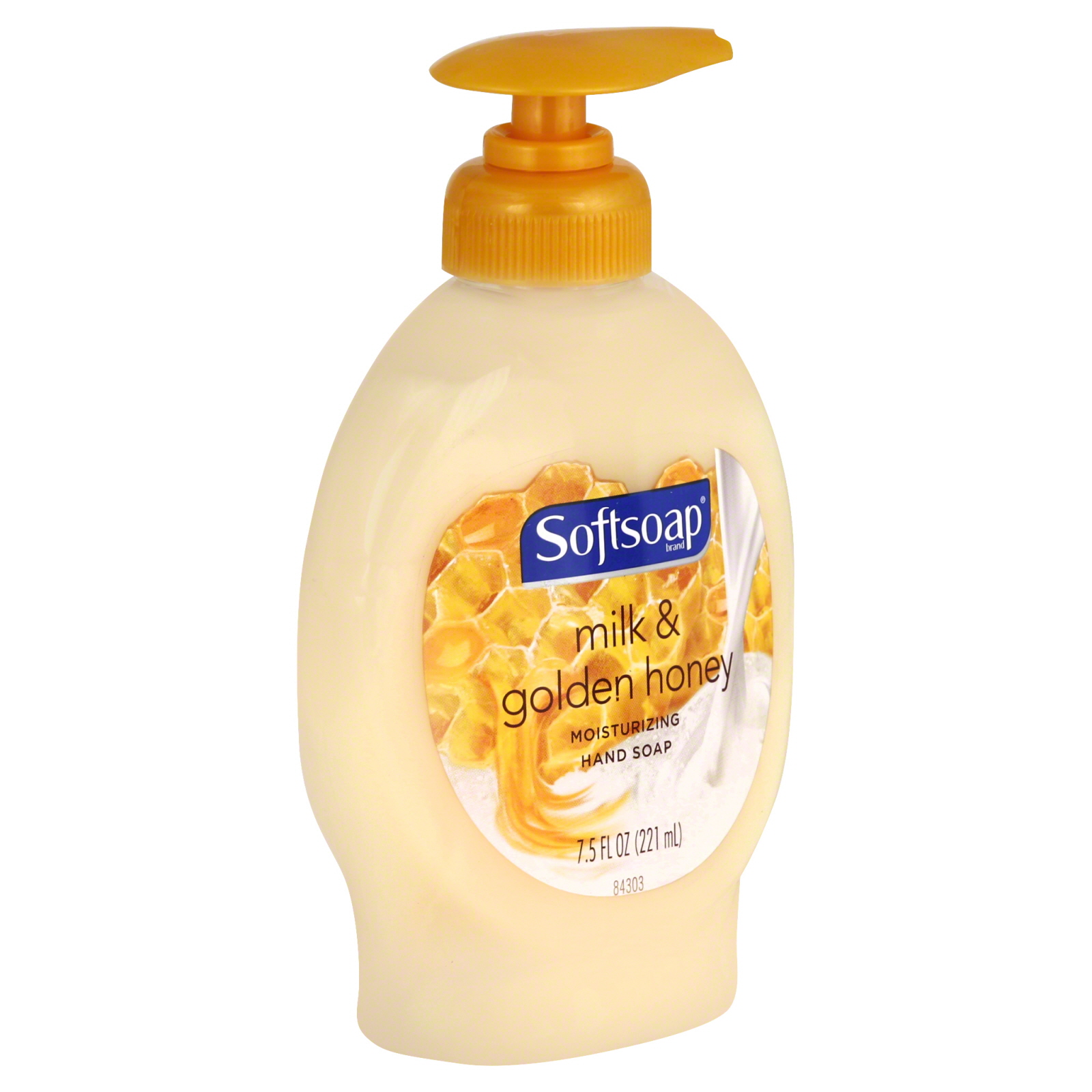 Softsoap Elements Moisturizing Hand Soap, Milk Protein & Honey, 7.5 fl oz (221 ml)