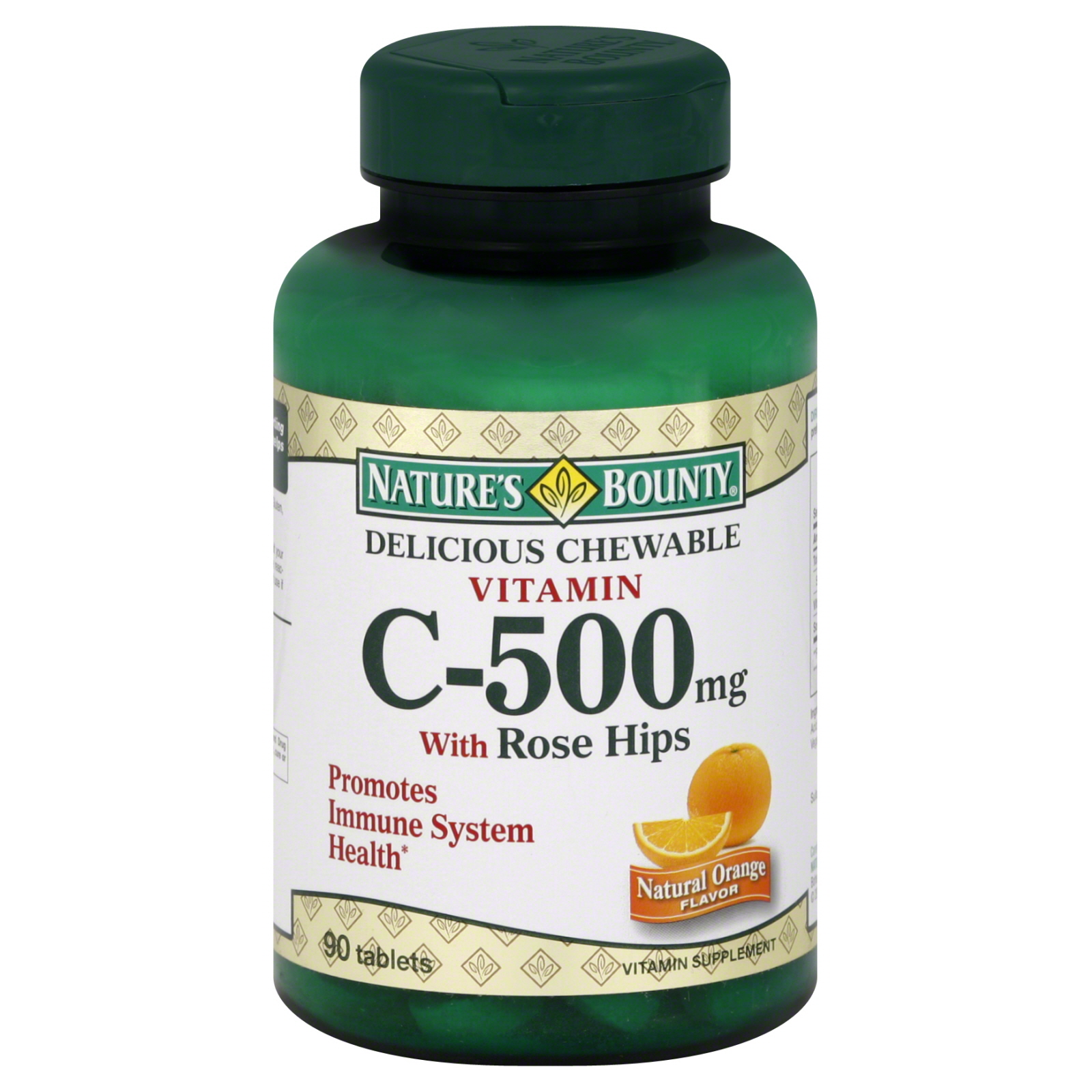 Vitamin C Chewable 90count + 10 BNS 500MG