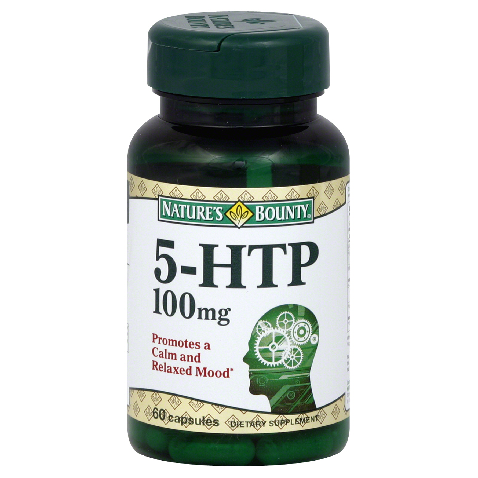 5-HTP, 100 mg, Capsules, 60 capsules