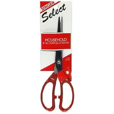 Singer Select Household All Purpose Scissors, 8 Inch, 1 pair scissors
