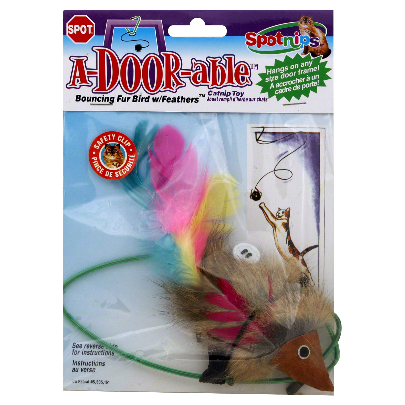 Ethical Products Inc. Toy A-Door-Able Fur Mouse