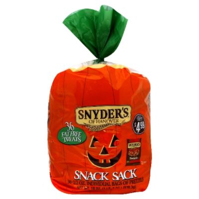 Snyder's of Hanover Snack Sack, Pretzels, 30 - 0.5 oz bags [15 oz (425.2 g)]