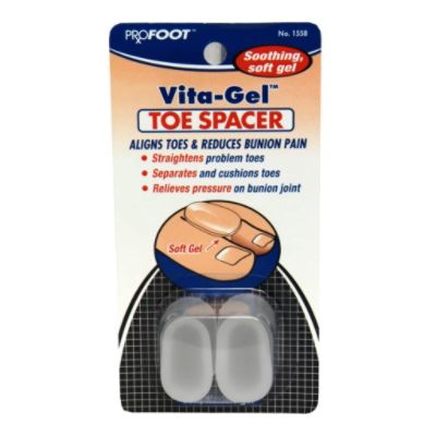 ProFoot Vita-Gel Toe Spacer, 2 spacers