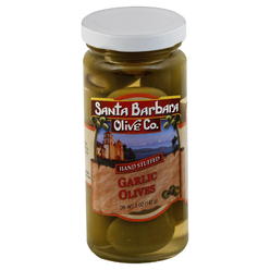 Santa Barbara Olive Co. Hand Stuffed Garlic Olives