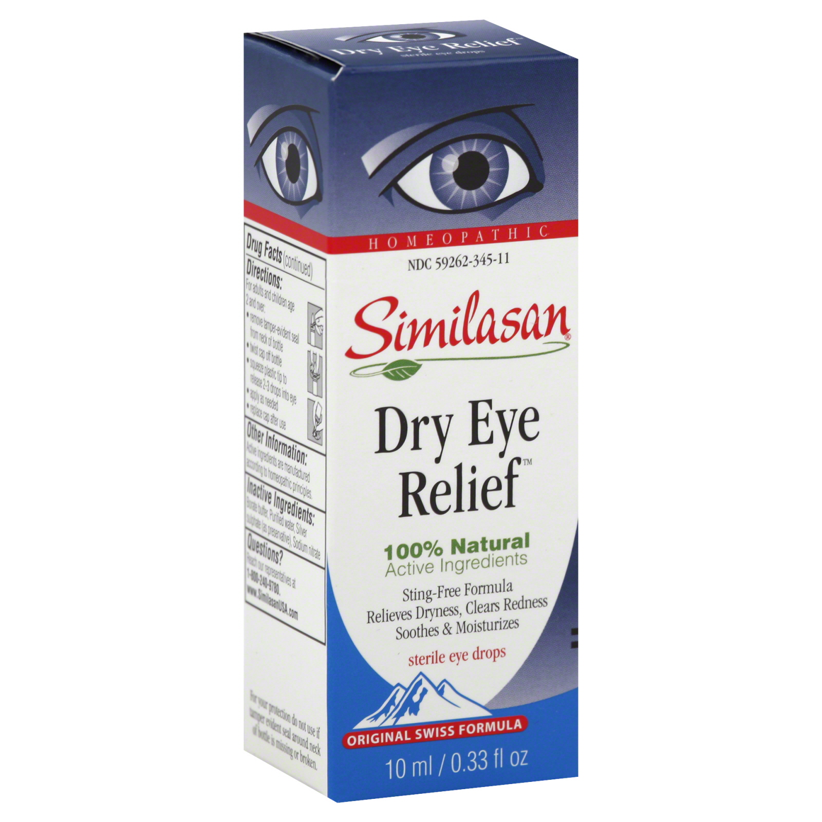 Similasan Dry Eye Relief, 0.33 fl oz (10 ml)