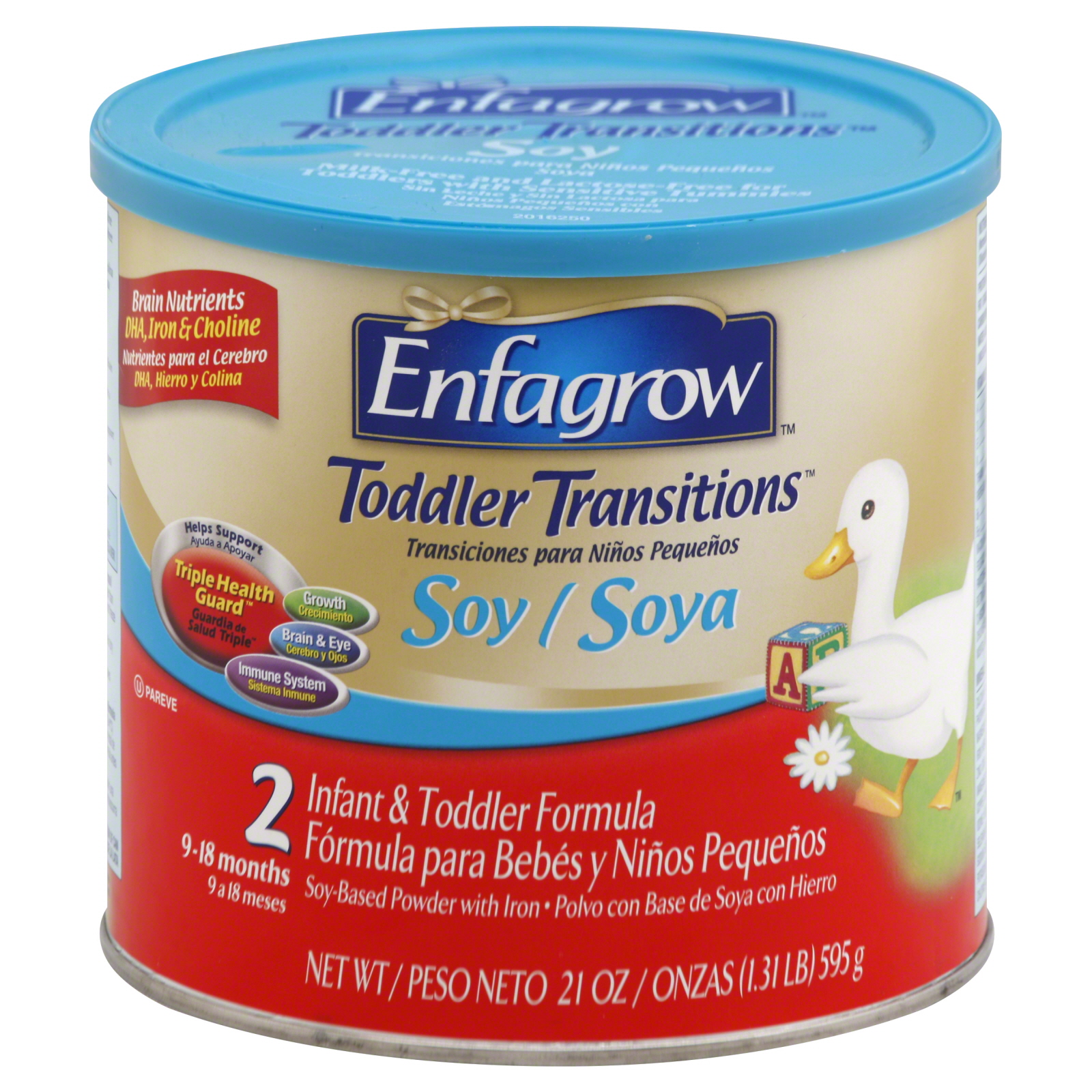 Enfamil Next Step ProSobee Lipil Formula, SoyBased, Powder, 24 oz (681