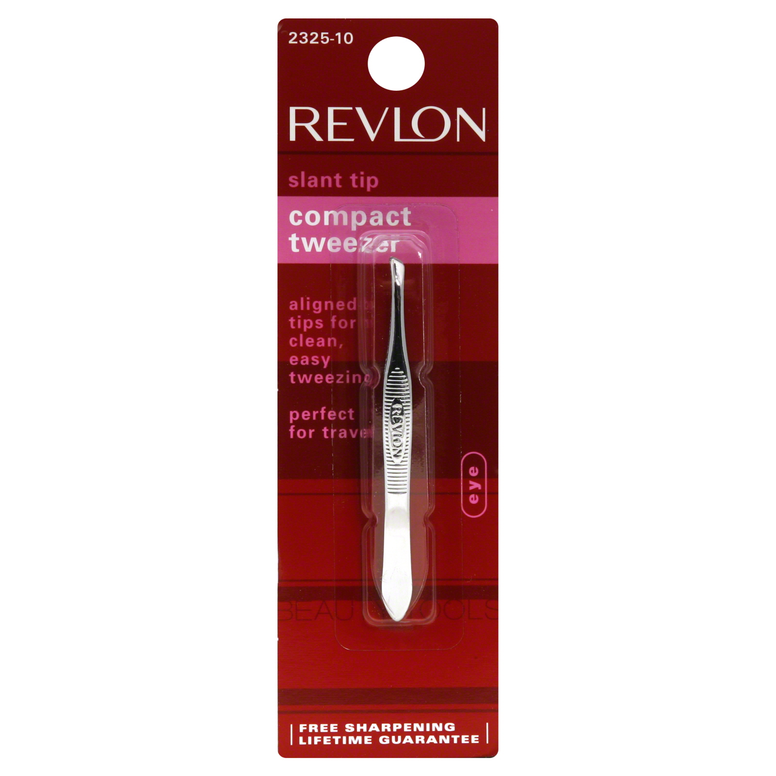 Revlon Compact Tweezer, Slant Tip, 1 each