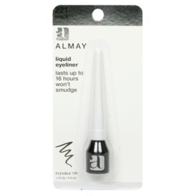 Almay Liquid Eyeliner, Black 221, 0.1 fl oz (2.9 ml)