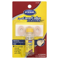Dr Scholls Corn/Callus Remover, Liquid, 1 set