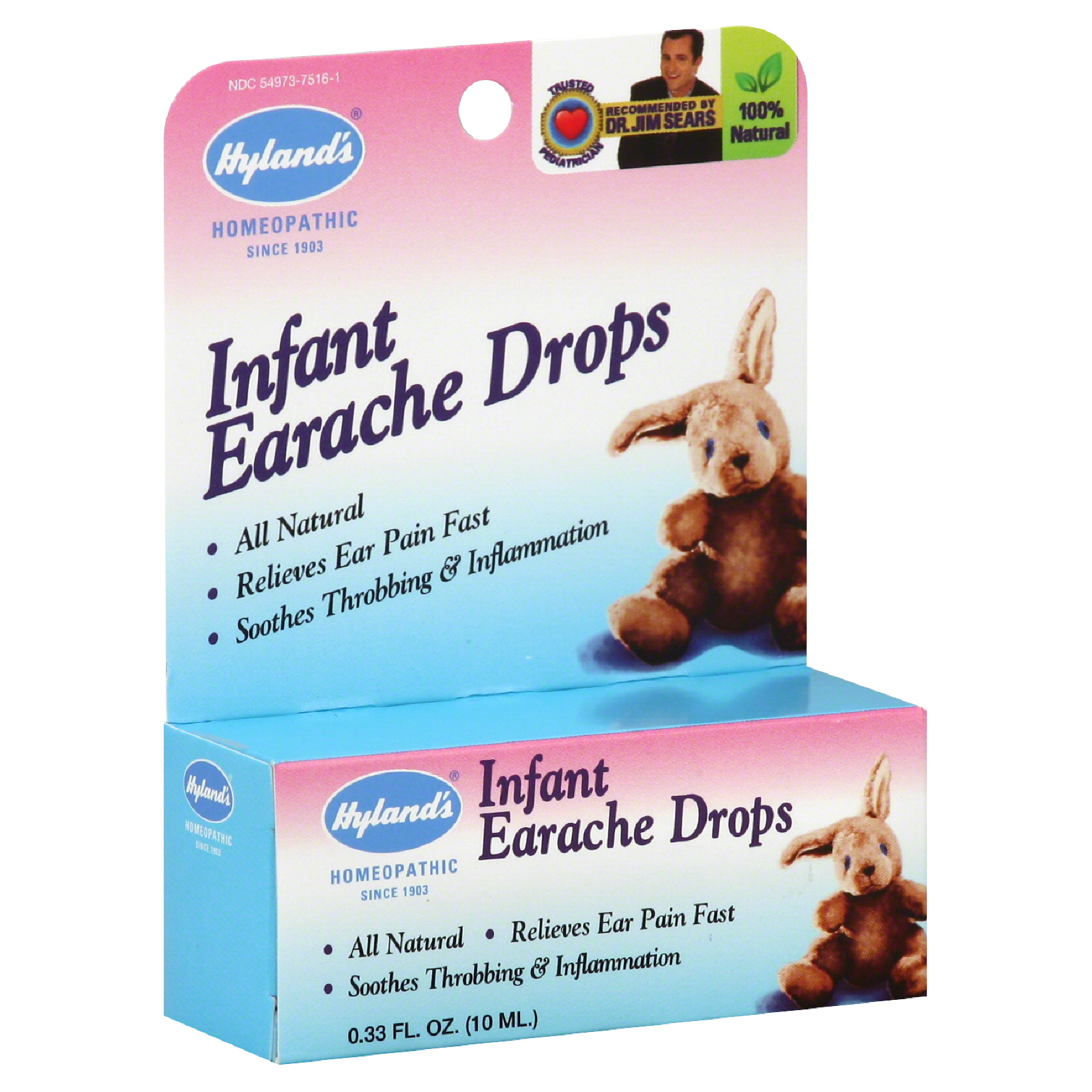 Hyland's Infant Earache Drops, 0.33 fl oz (10 ml)