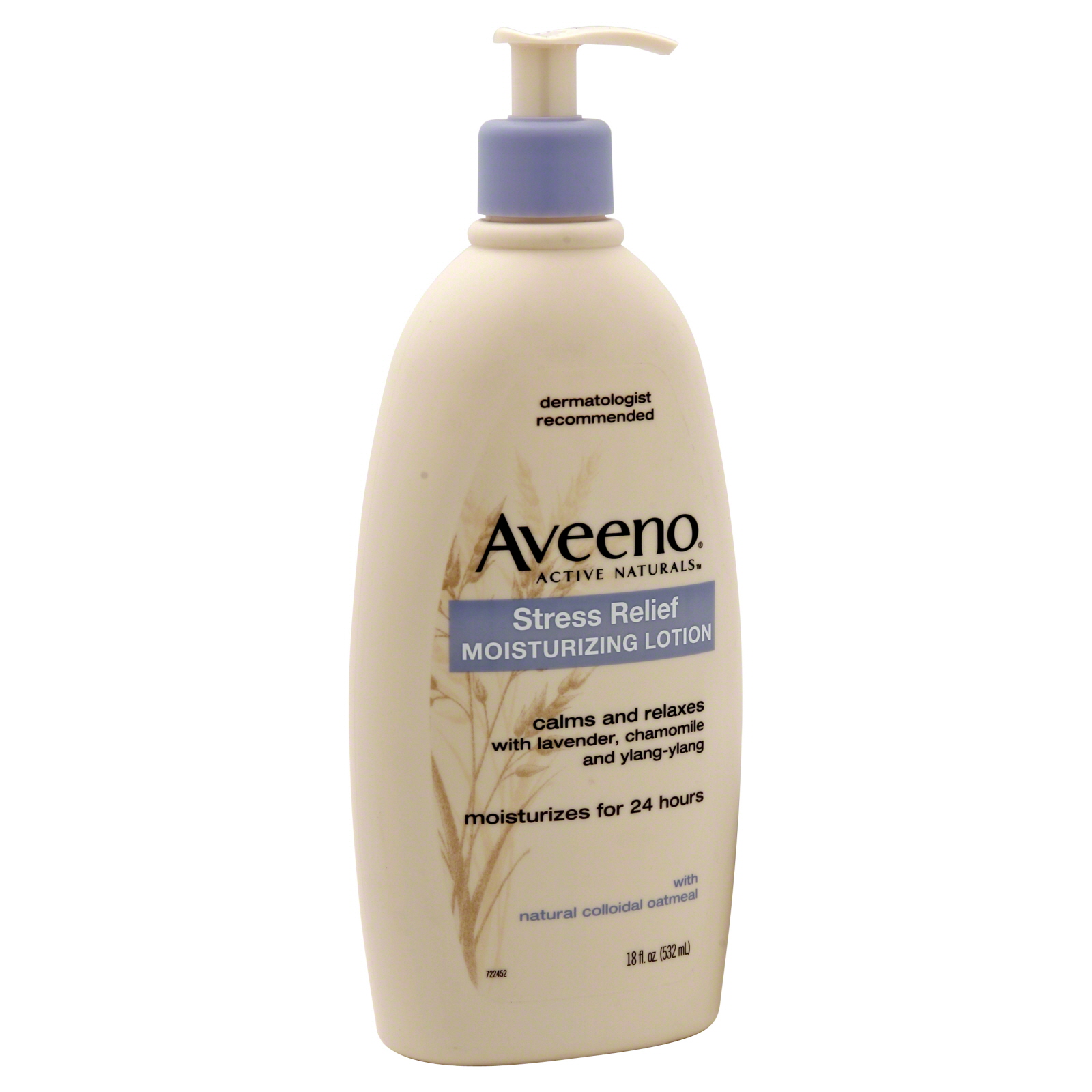 Aveeno Active Naturals Moisturizing Lotion, Stress Relief, 18 fl oz (532 ml)