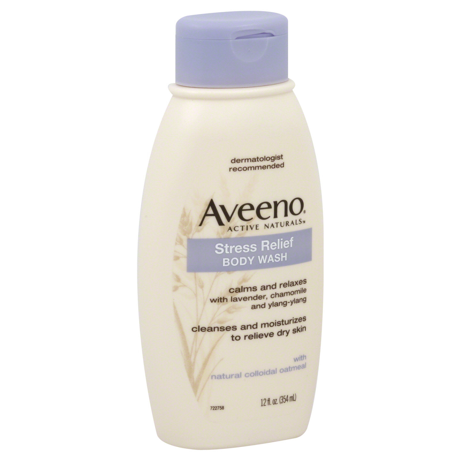 Aveeno Active Naturals Body Wash, Stress Relief, 12 fl oz (354 ml)