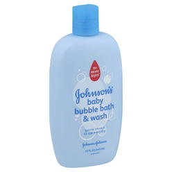 Johnson & Johnson Johnson's Baby Bubble Bath and Wash, 15 Ounce