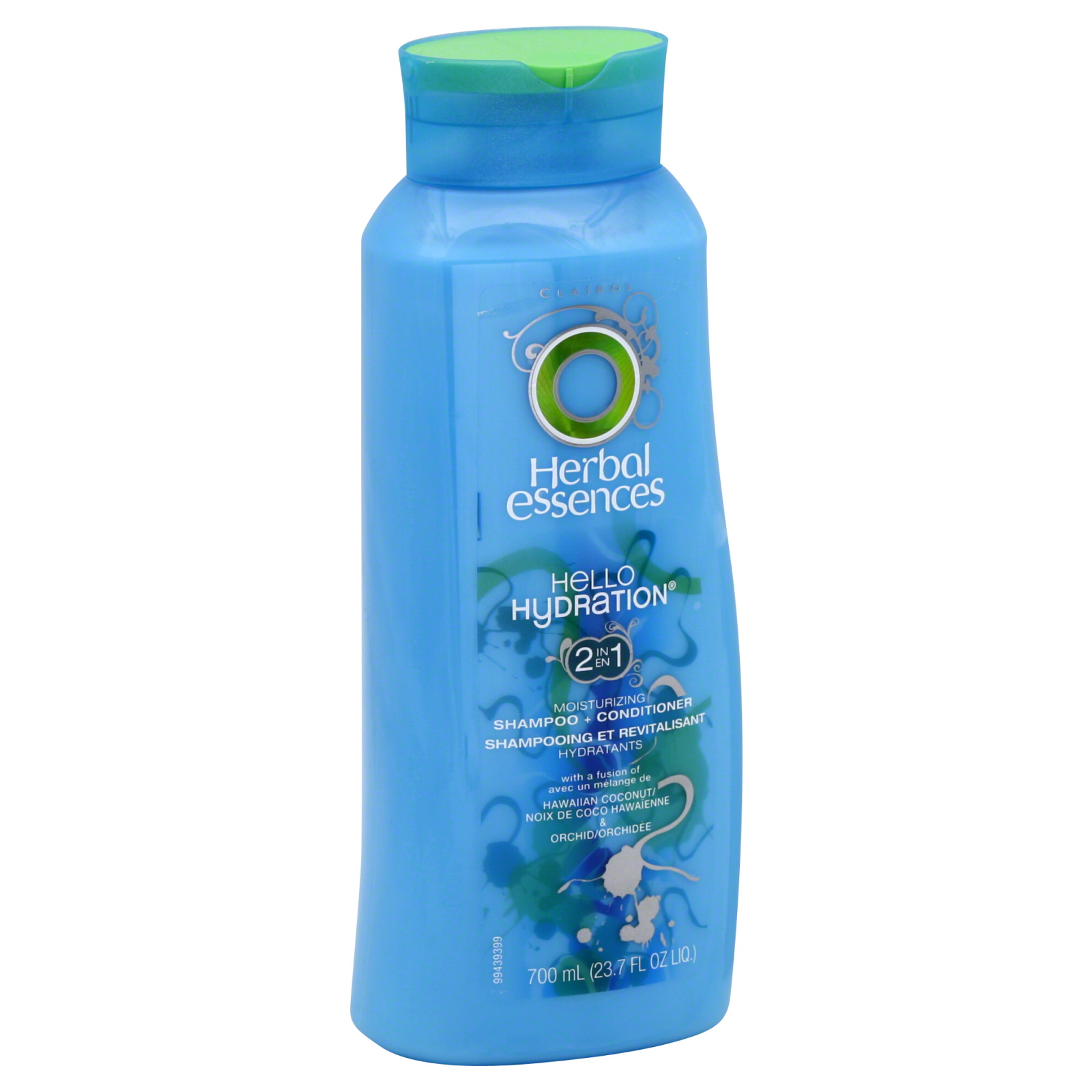 Herbal Essences Hello Hydration 2 in 1 Moisturizing Shampoo + Conditioner, Orchid & Coconut Milk, 23.7 fl oz (700 ml)