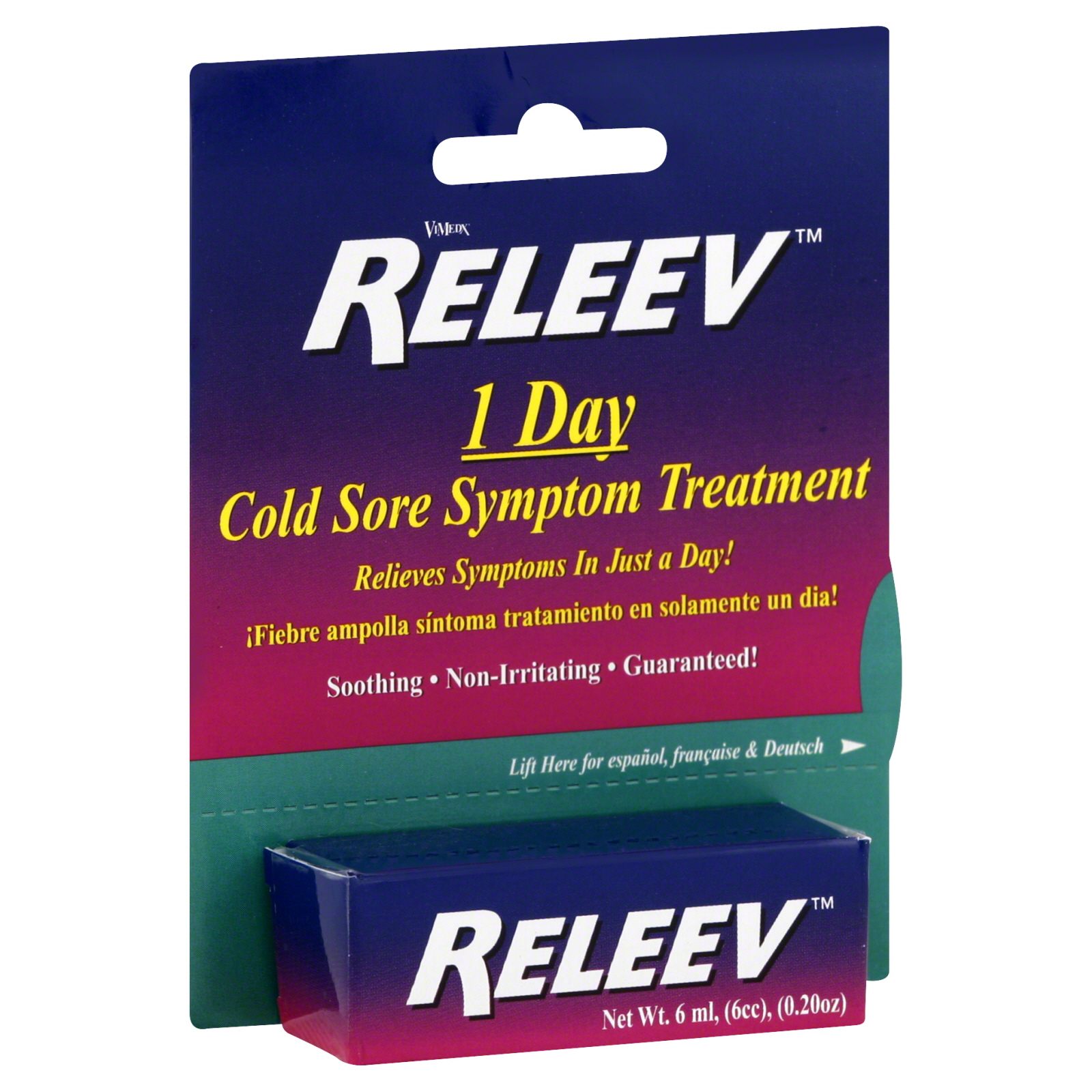 Releve Cold Sore Symptom Treatment .2OZ