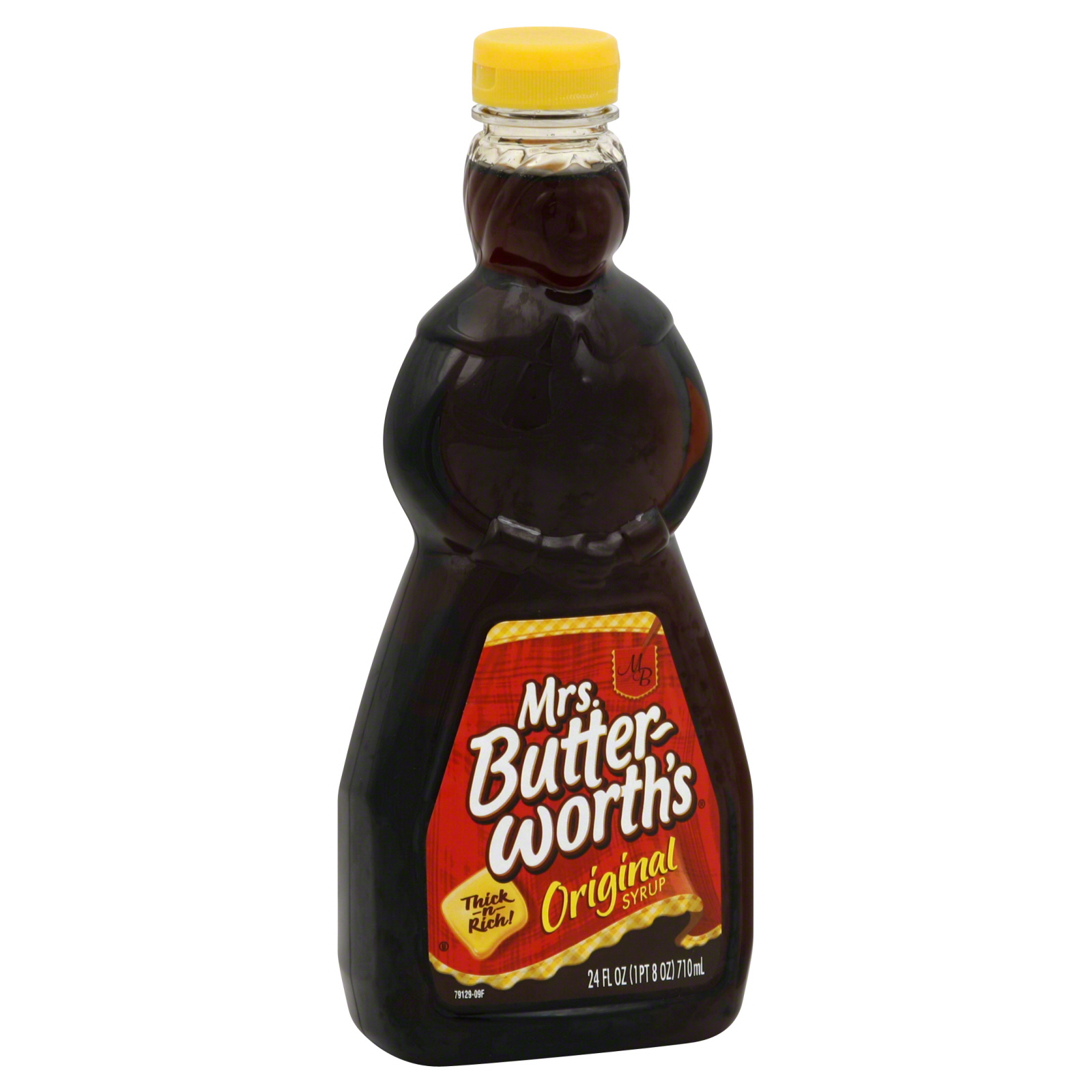 Mrs. Butterworth's Syrup, Original, 24 fl oz (1pt 8 oz) 709 ml