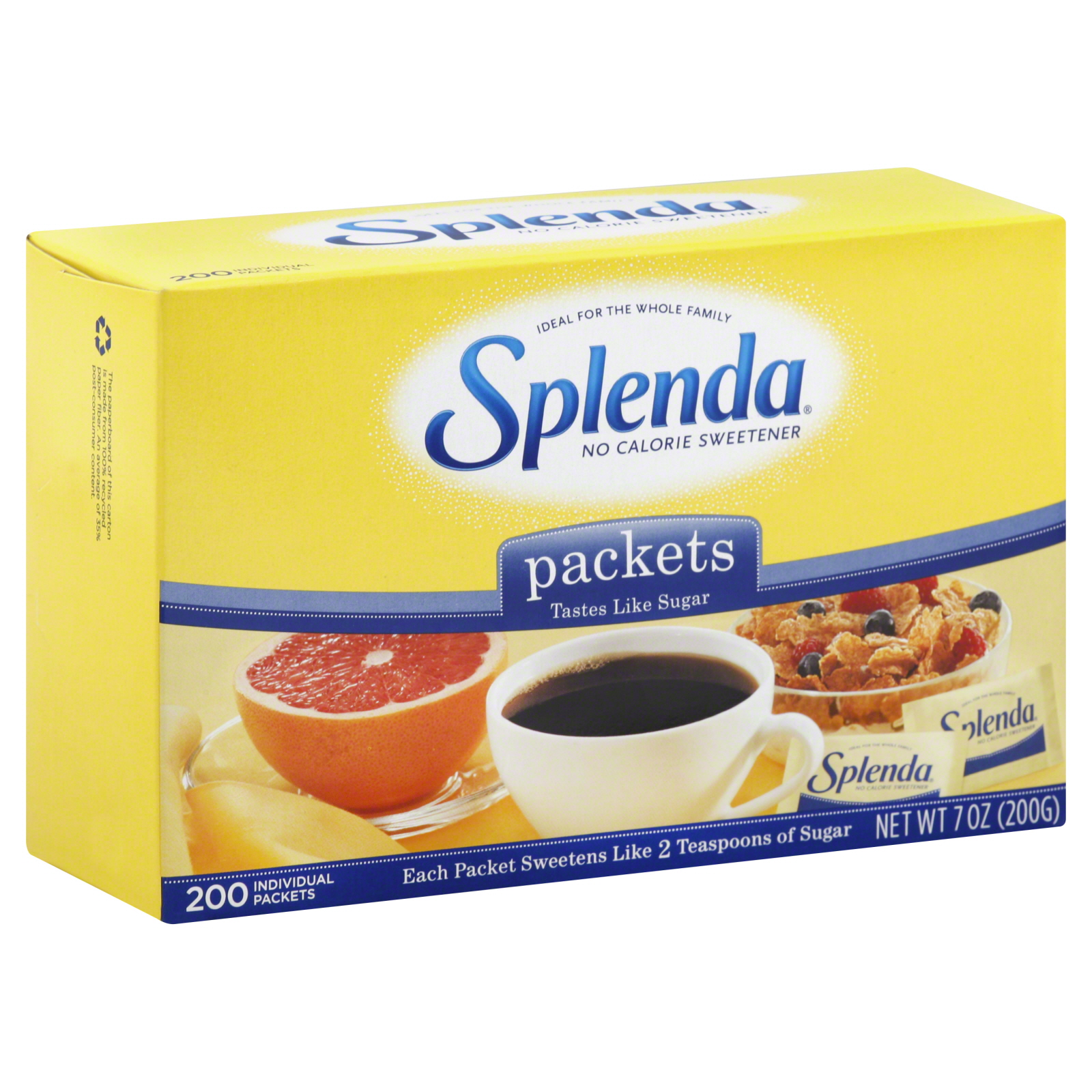 Splenda Zero Calorie Sweetener Packets 7 oz