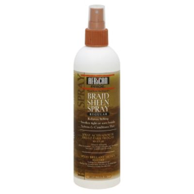 African Pride Braid Sheen Spray, Regular, 12 fl oz (355 ml)