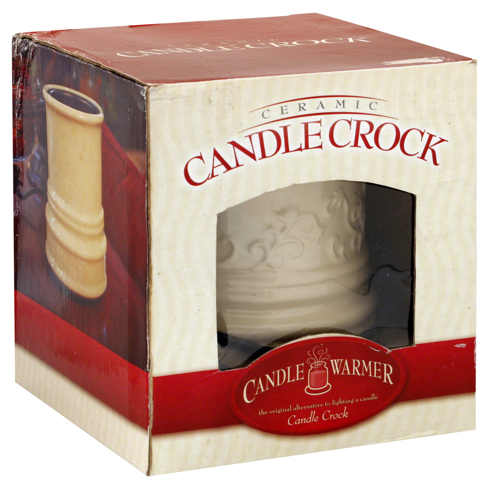 Candle Warmers Candle Warmer Candle Crock, Ceramic, 1 candle crock