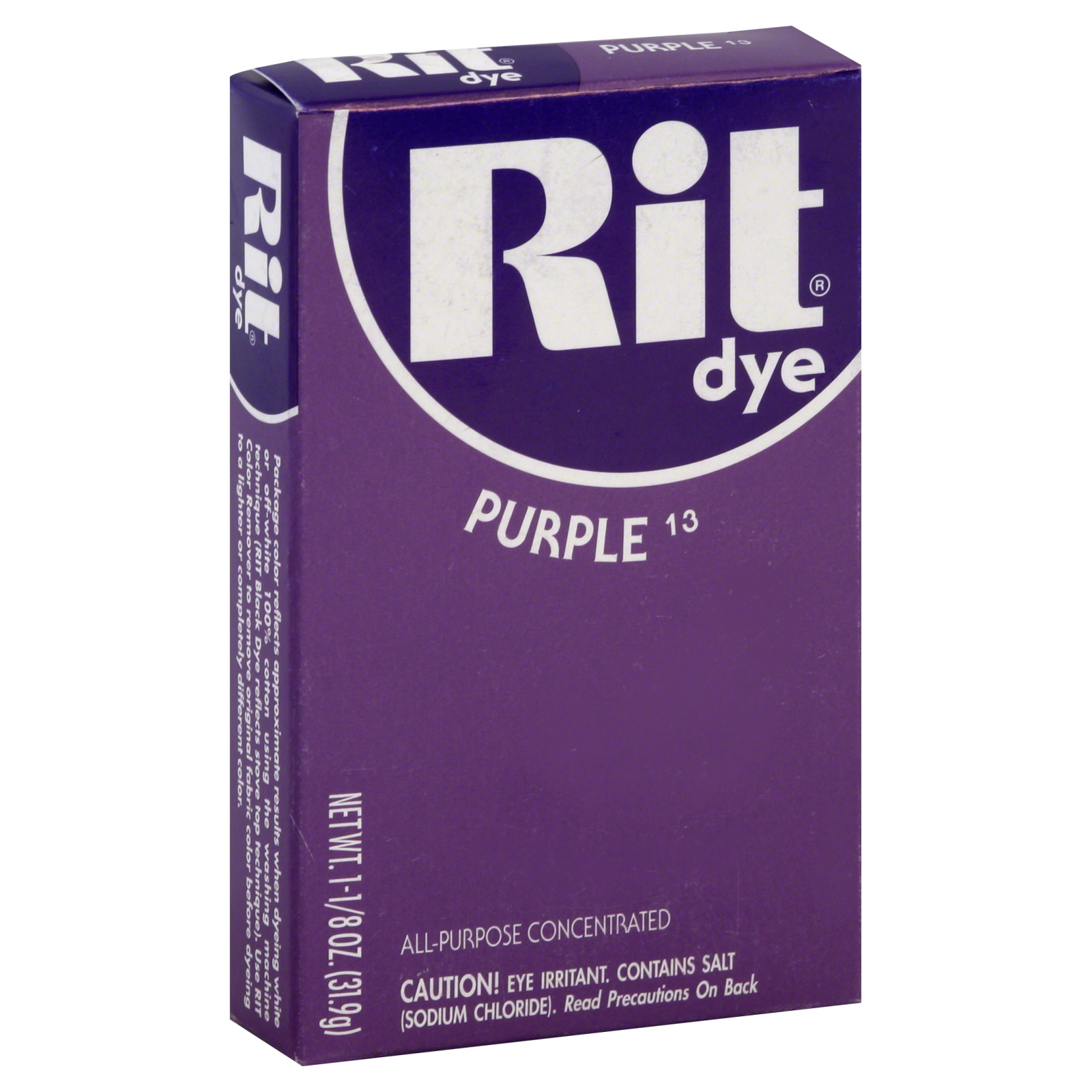 Rit Fabric Dye, Purple 13, 1.125 oz (31.9 g)