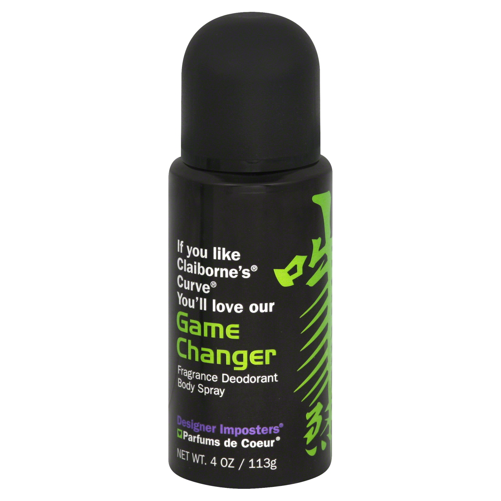 Designer Imposters Men's Game Changer Deodorant Body Spray 4 oz