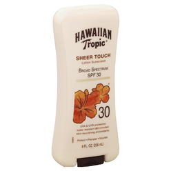 Hawaiian Tropic Sheer Touch Lotion Sunscreen Ultra Radiance SPF 30, 8 oz.