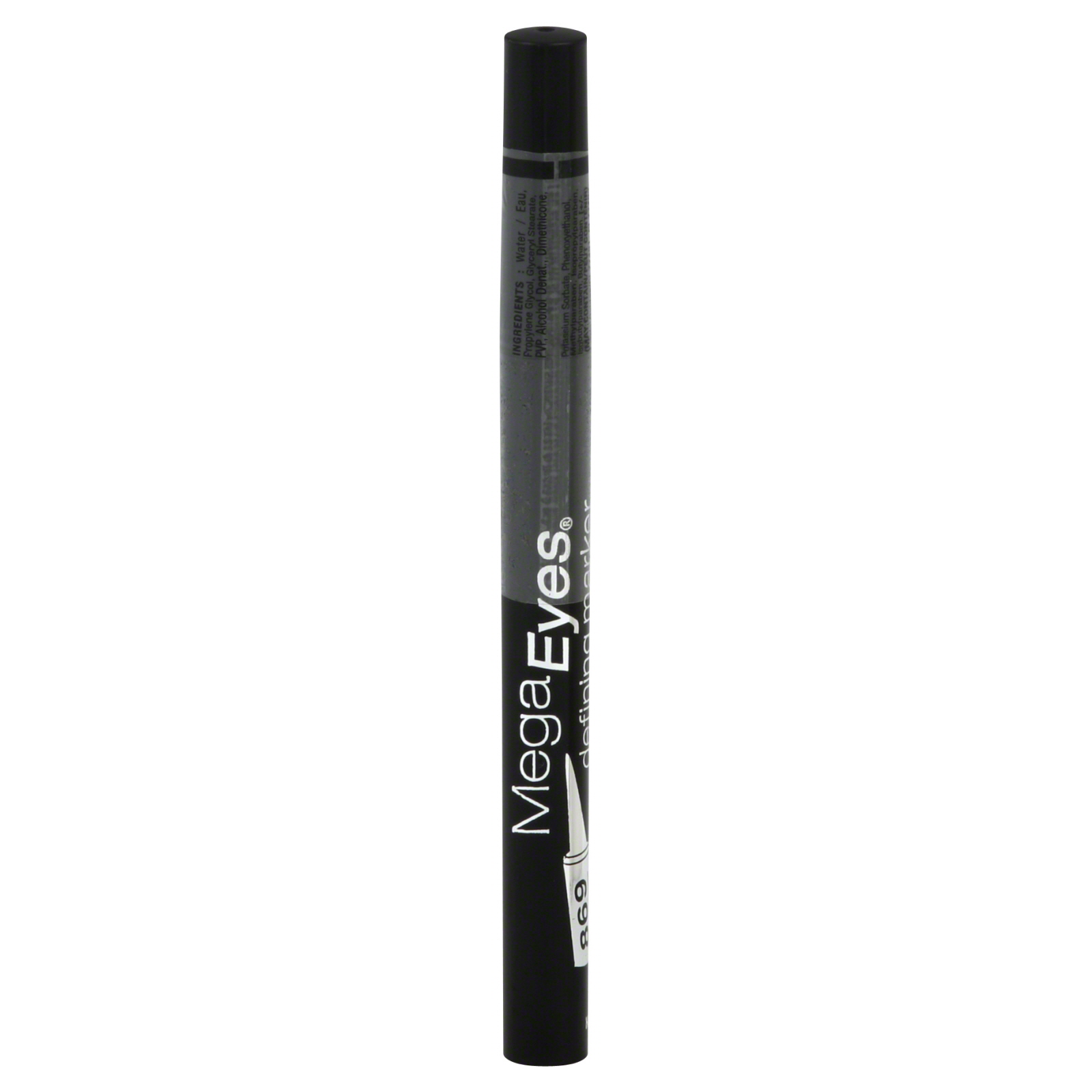 Wet n Wild MegaEyes Defining Marker, Blackest Black 869, 0.03 oz