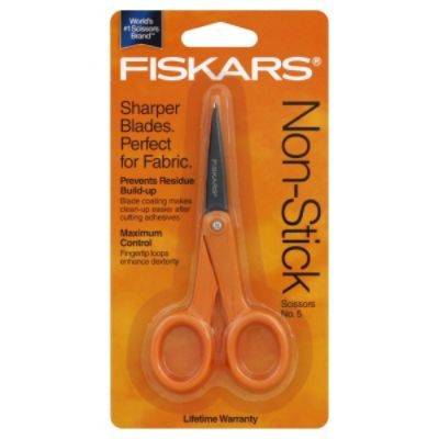 Fiskars Scissors, No. 5, 1 scissors