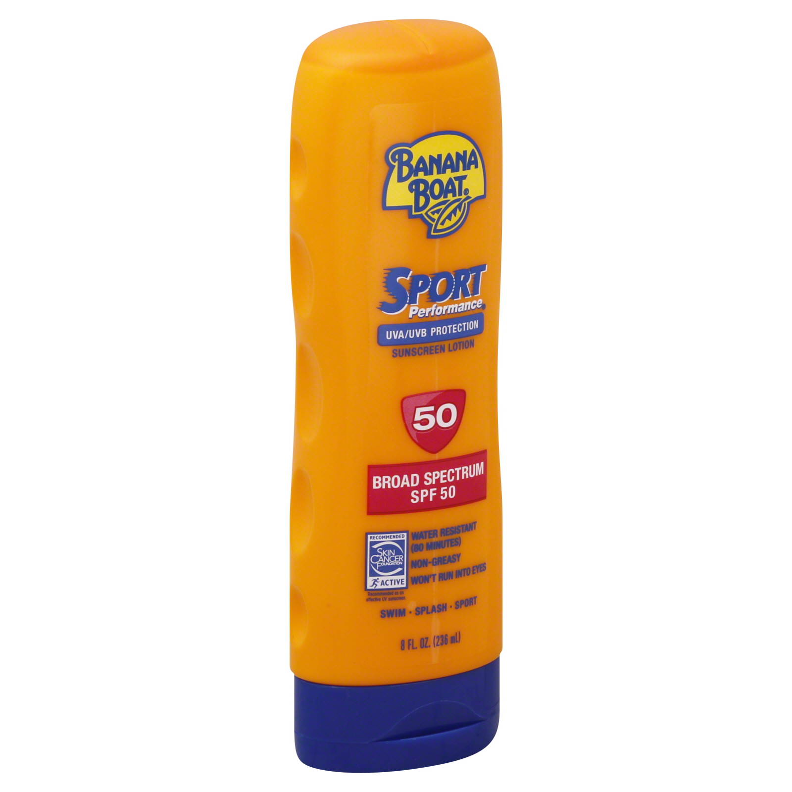 Banana Boat Sport Performance Sunscreen, Active Dry Protect, SPF 50, 8 fl oz (236 ml)