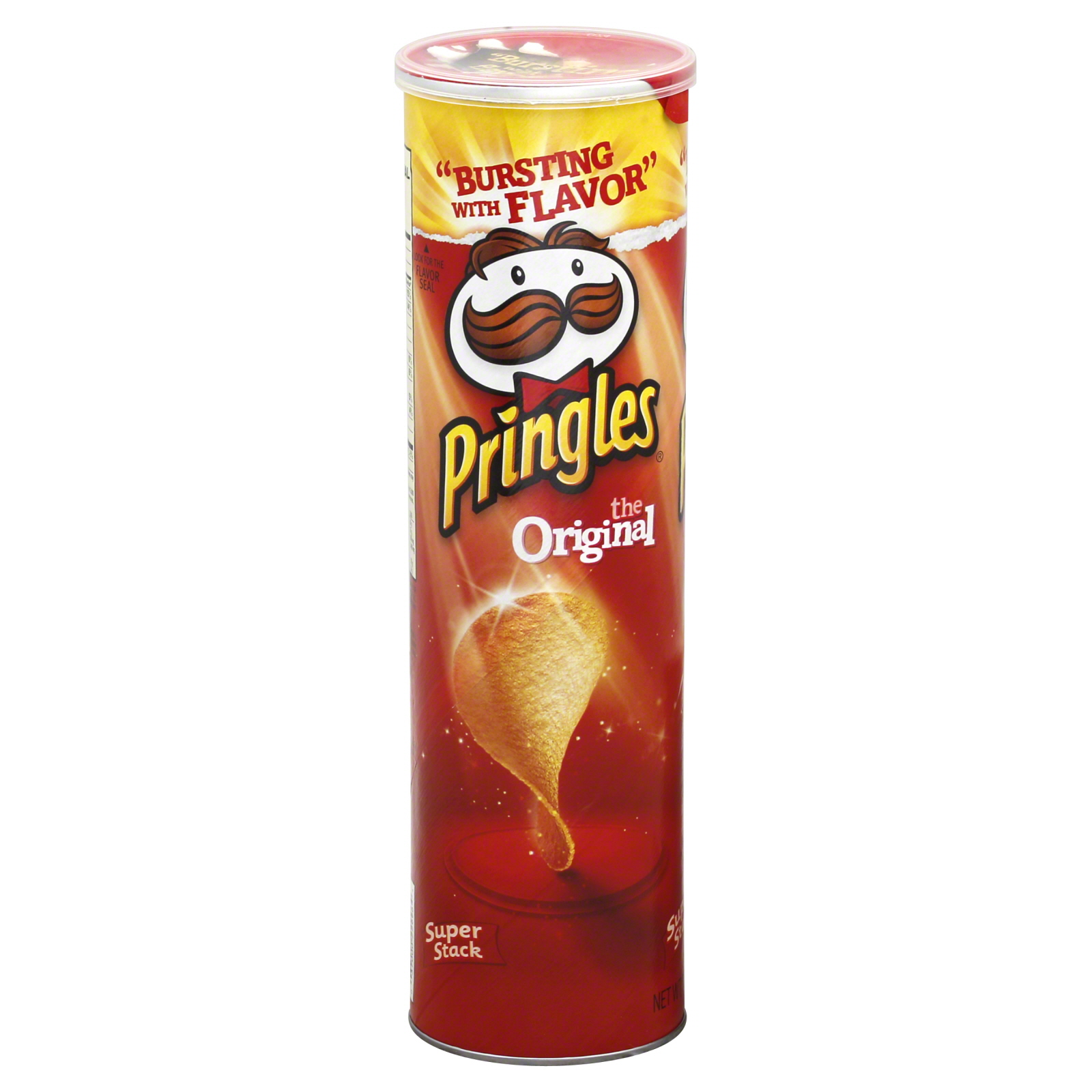 Pringles Potato Crisps, The Original, Super Stack, 6.41 oz (182 g)