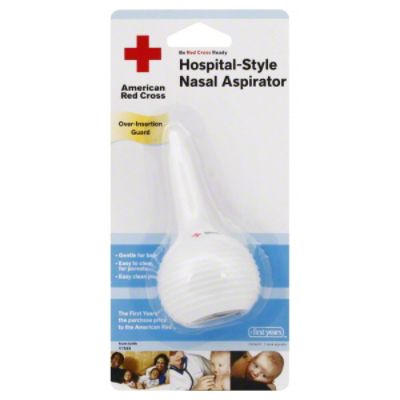 American Red Cross The First Years  Nasal Aspirator, Hospital-Style, from Birth, 1 aspirator