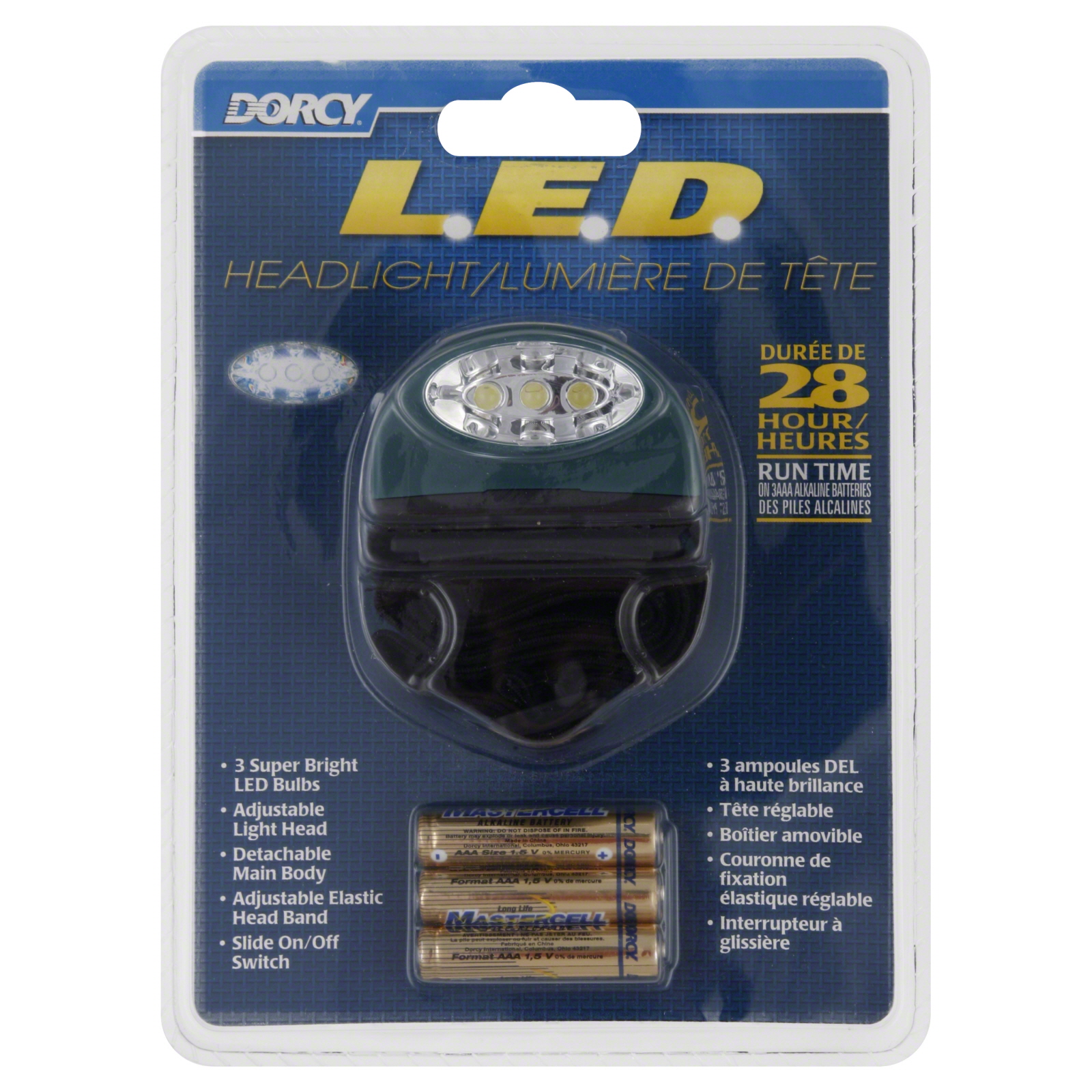 Dorcy Head Light, LED, 1 head light