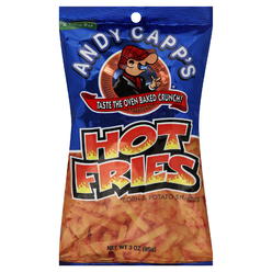 Andy Capp's Hot Fries Snack 3 oz Bagged